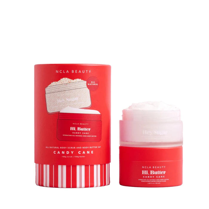NCLA BEAUTY Candy Cane Body Care Set