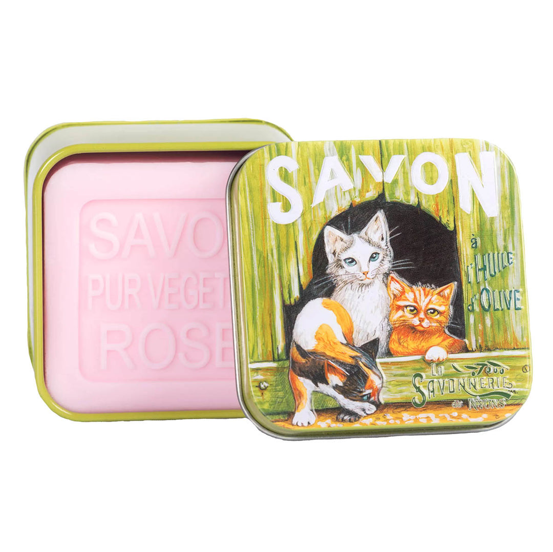 La Savonnerie de Nyons CHRISTMAS Tin box "Fir" and Soap 100g