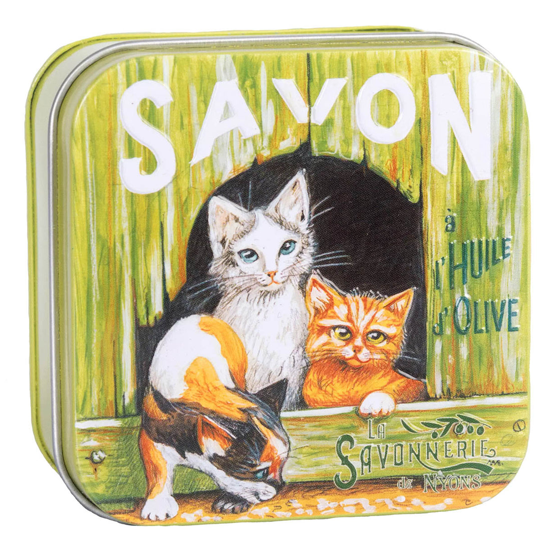 La Savonnerie de Nyons CHRISTMAS Tin box "Fir" and Soap 100g