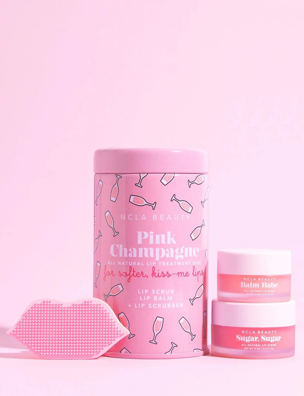 NCLA BEAUTY Pink Champagne Lip Care Duo