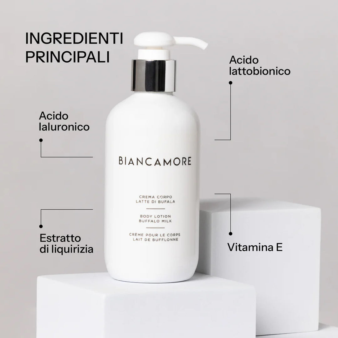 BIANCAMORE Crema corpo al latte di bufala