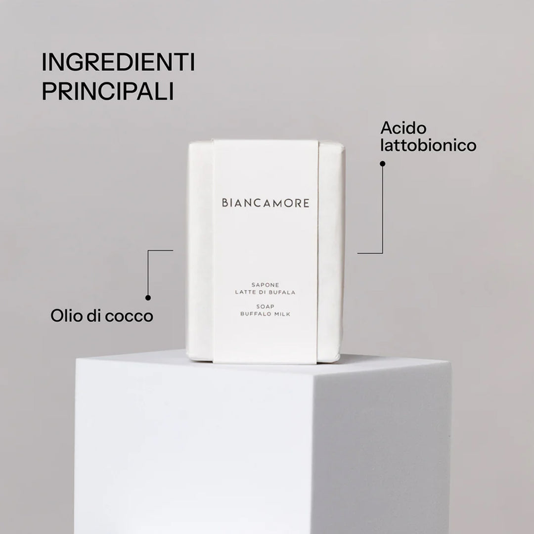 BIANCAMORE Sapone con latte di bufala