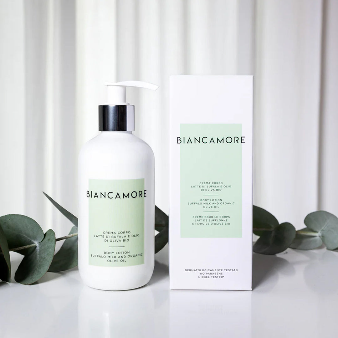 BIANCAMORE Body Cream with Buffalo Milk and Organic Olive Oil