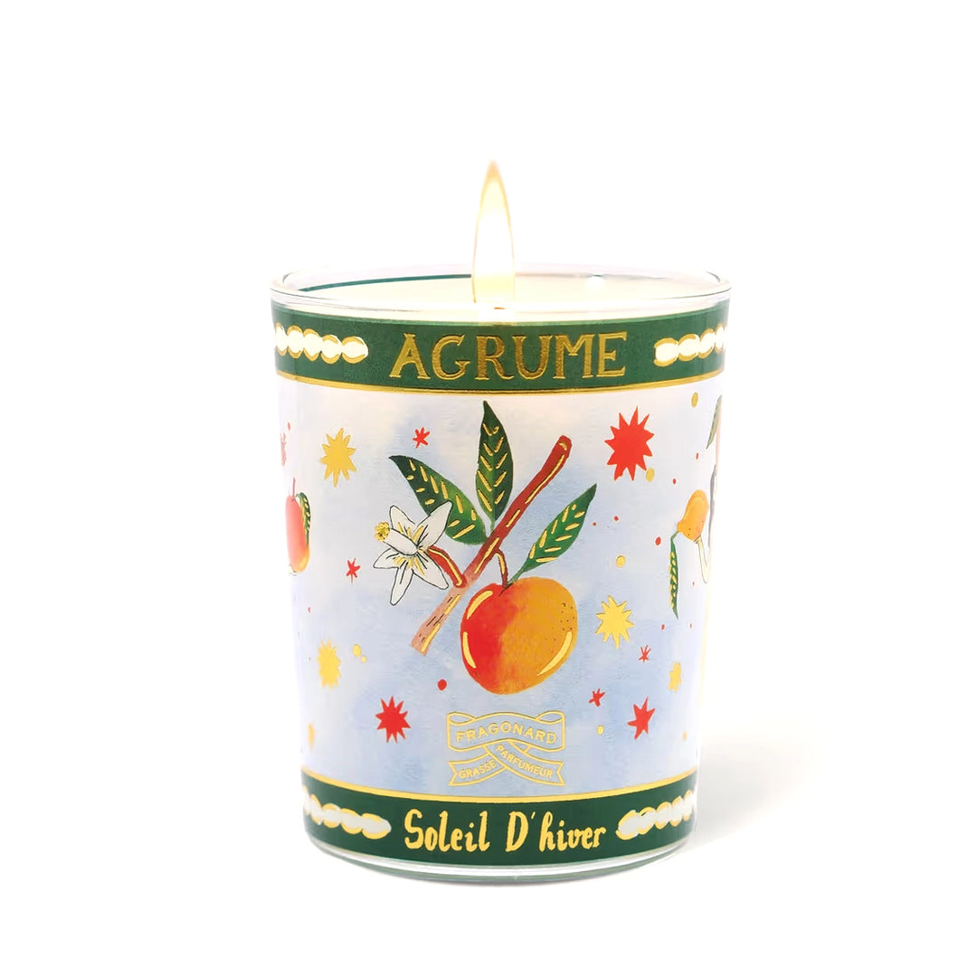 FRAGONARD  Soleil d'Hiver - Agrume Candela