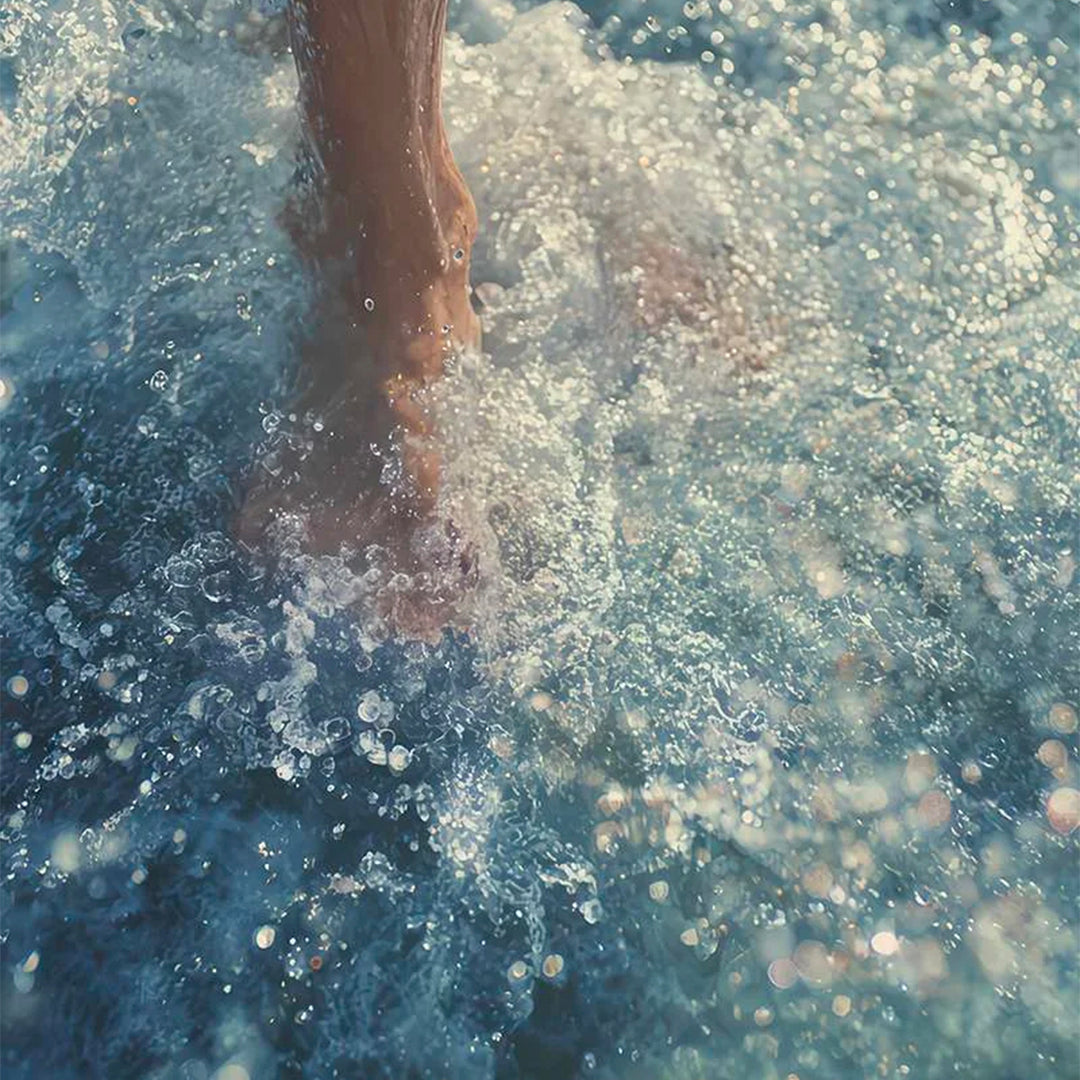 MALVA 1979 Pied dans l’Eau