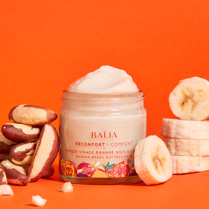 BAIJA MASCHERA VISO BANANA E NOCE BRASILIANA