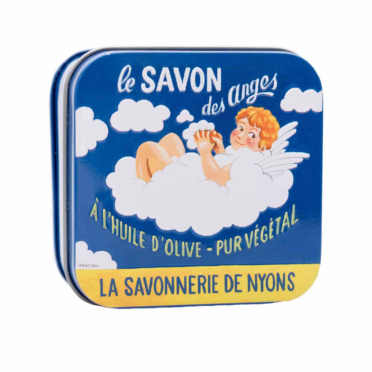 La Savonnerie de Nyons Metal box "Angelo" Soap 100g 